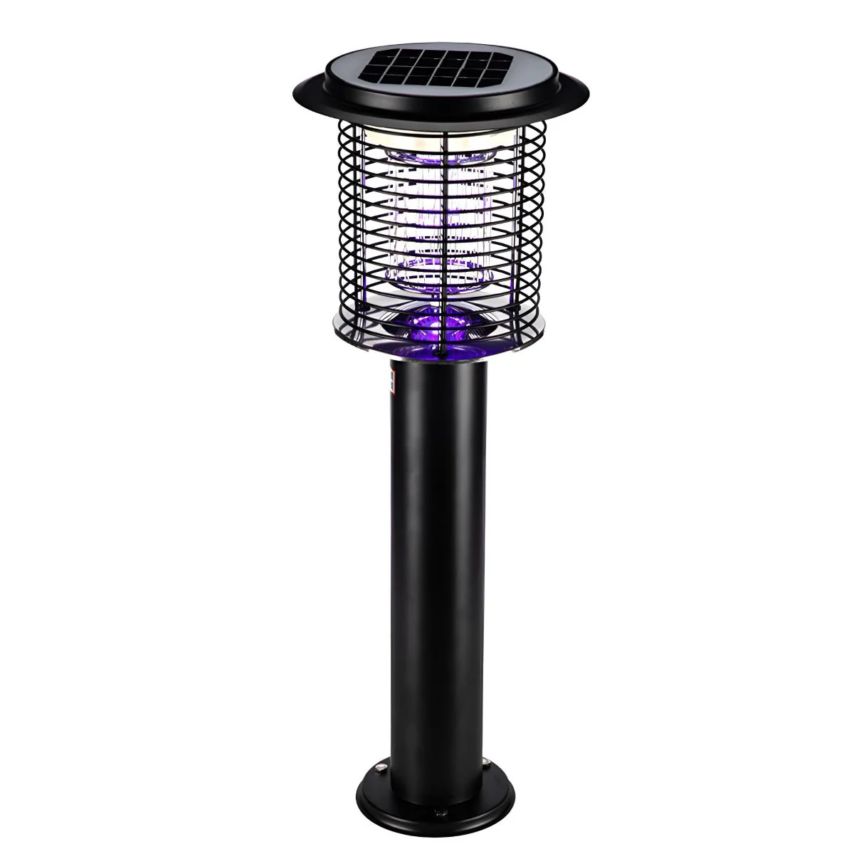 Solar Waterproof LED Outdoor Mosquito Bug Zapper Killer Lawn Pillar Lights - Image 13