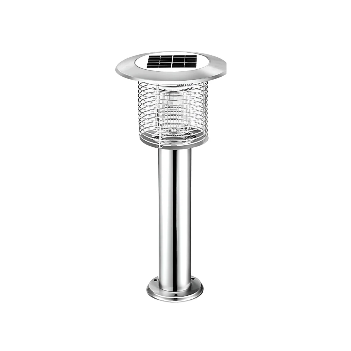 Solar Waterproof LED Outdoor Mosquito Bug Zapper Killer Lawn Pillar Lights - Image 14