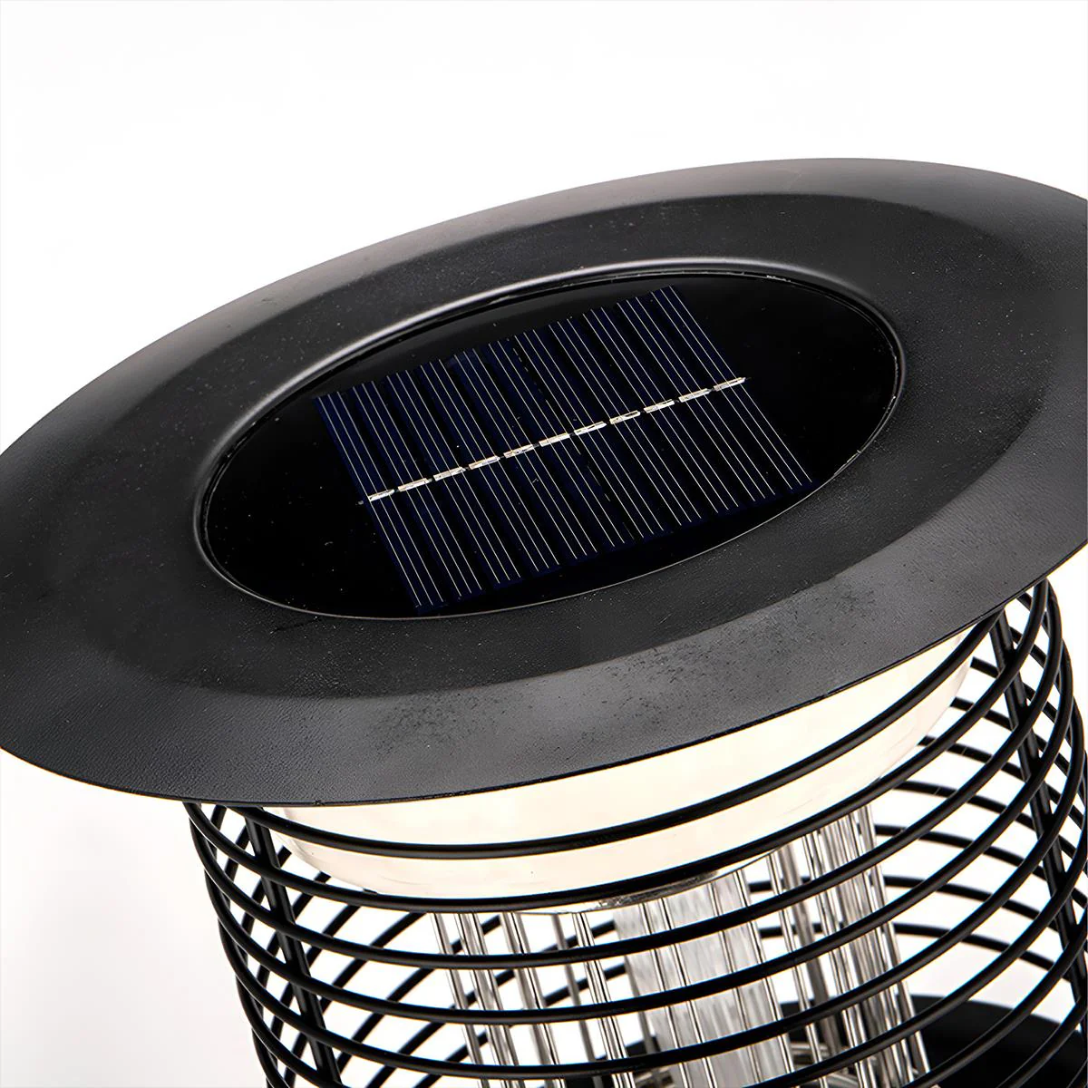 Solar Waterproof LED Outdoor Mosquito Bug Zapper Killer Post light Rechargeable - Image 8