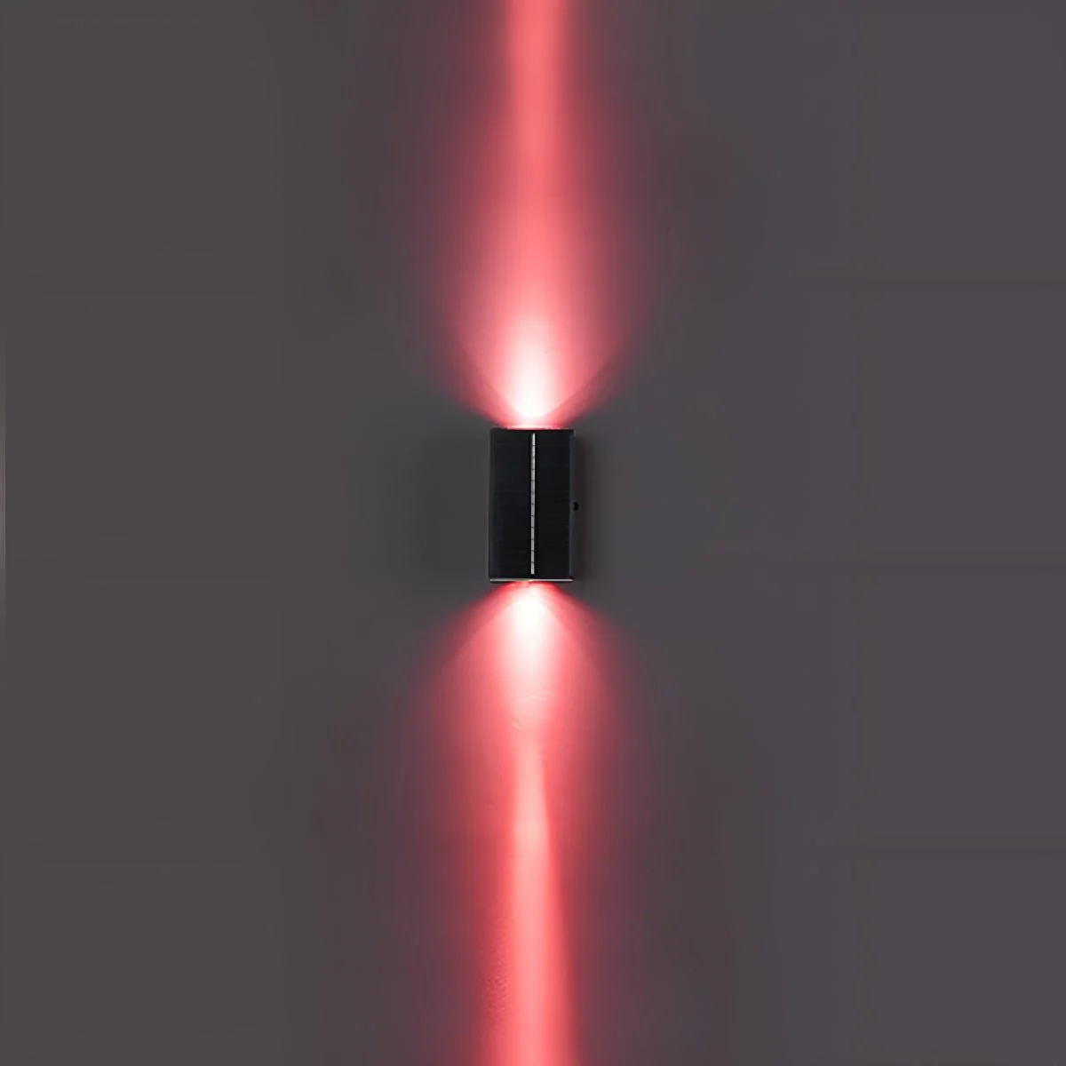 Solar Waterproof Modern Black Up&Down LED Outdoor Wall Washer Spot Lights - Image 10