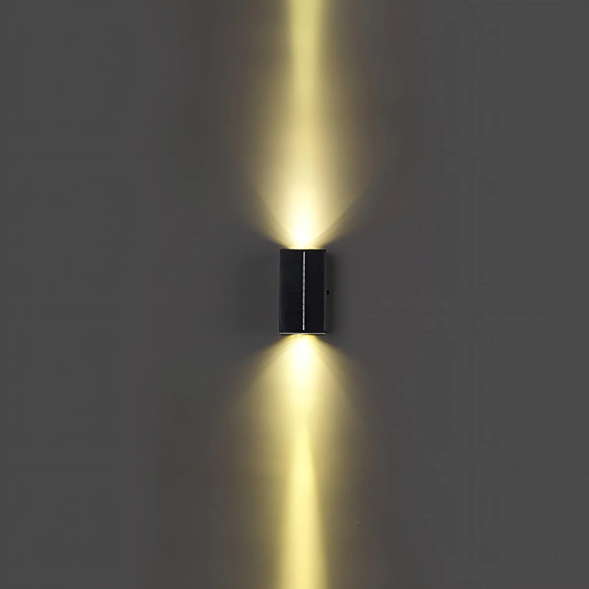 Solar Waterproof Modern Black Up&Down LED Outdoor Wall Washer Spot Lights - Image 15