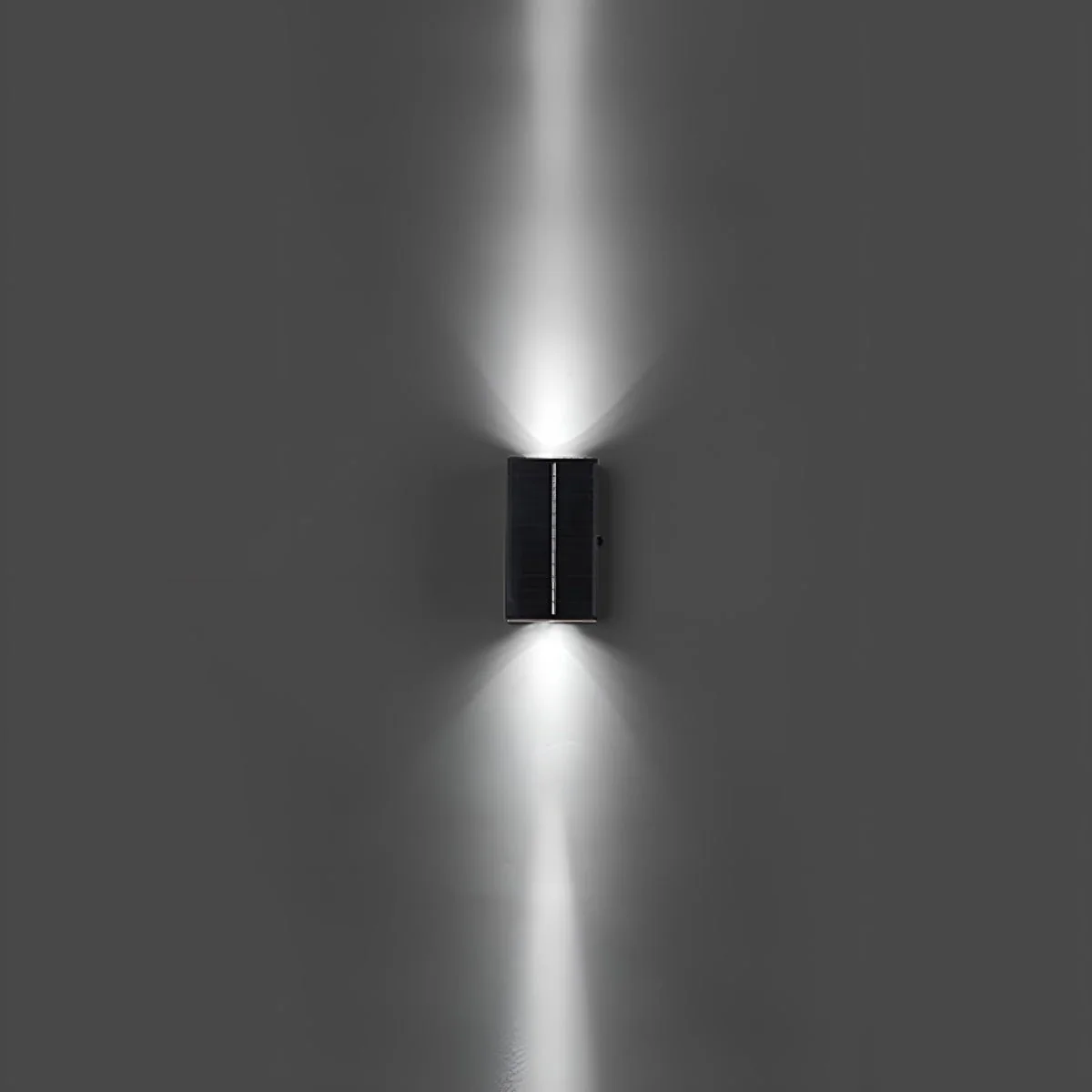 Solar Waterproof Modern Black Up&Down LED Outdoor Wall Washer Spot Lights - Image 16