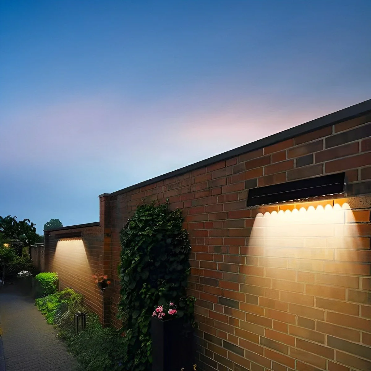 Solar Waterproof Modern Down LED Outdoor Wall Washer Light - Image 2