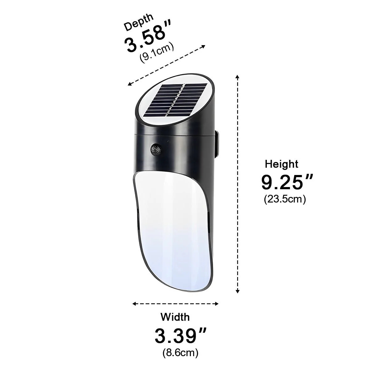 Solar Waterproof Modern Sensor Mode Outdoor Porch LED Wall Lights - Image 11