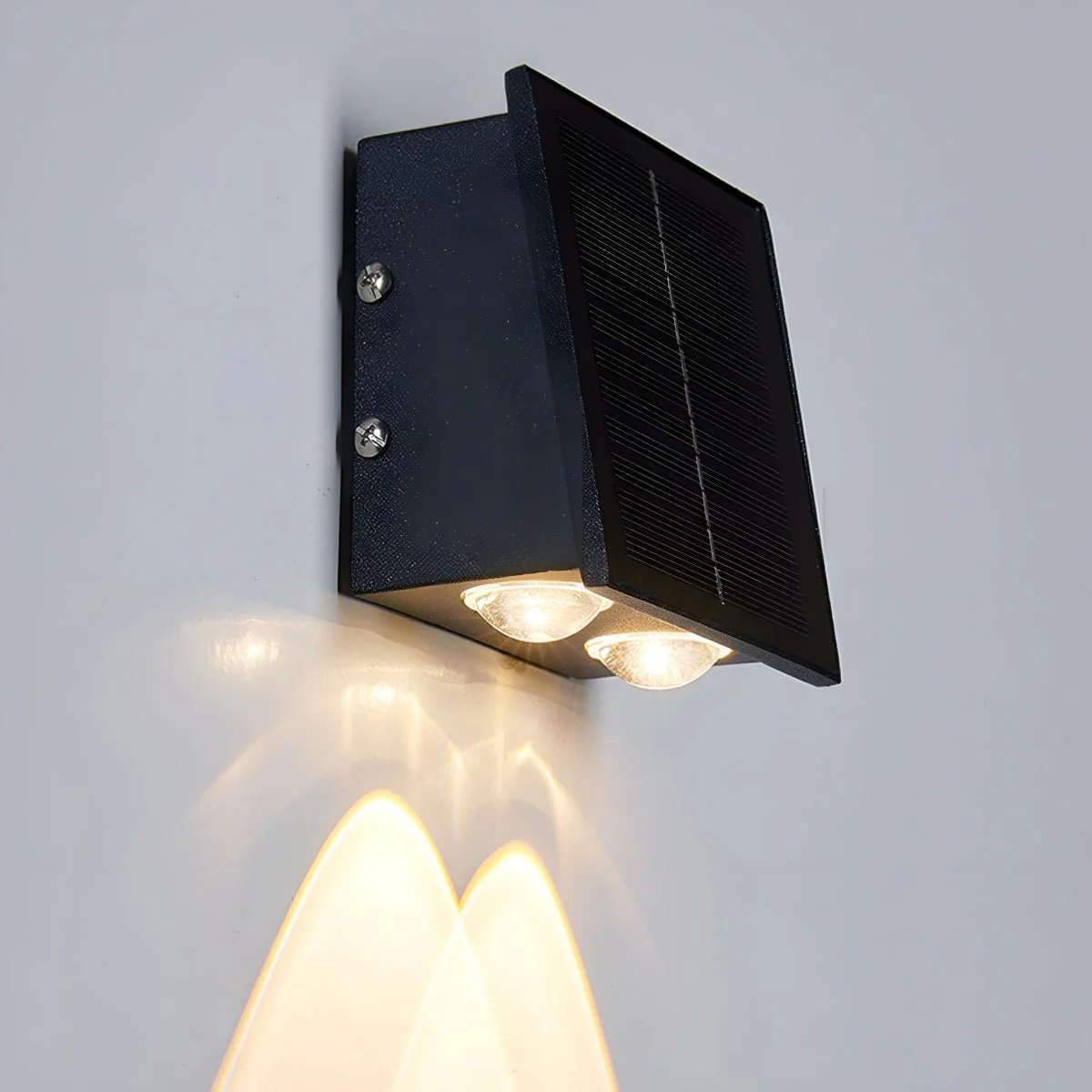 Solar Waterproof Modern Up&Down LED Outdoor Wall Washer Lights - Image 9