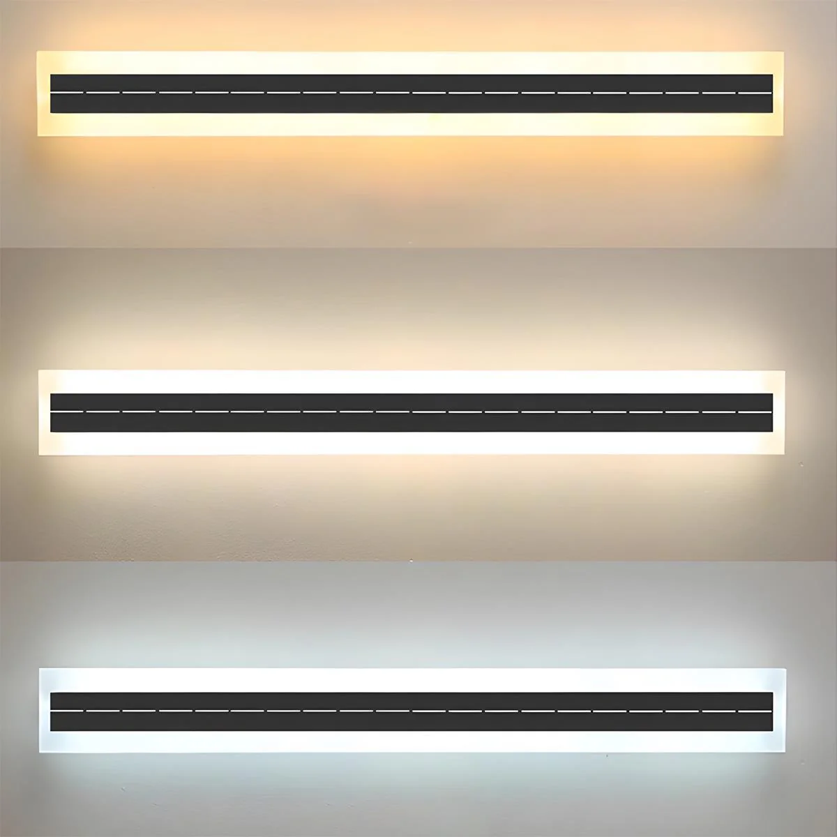 Solar Waterproof Outdoor LED Strip Porch Light Exterior Wall Lights - Image 11