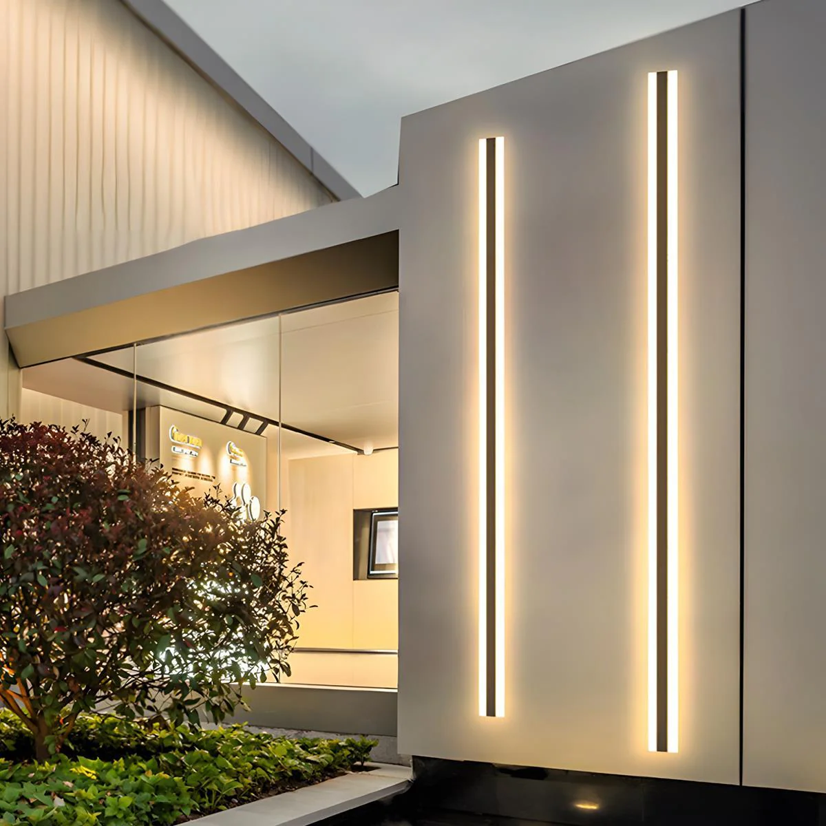 Solar Waterproof Outdoor LED Strip Porch Light Exterior Wall Lights - Image 9