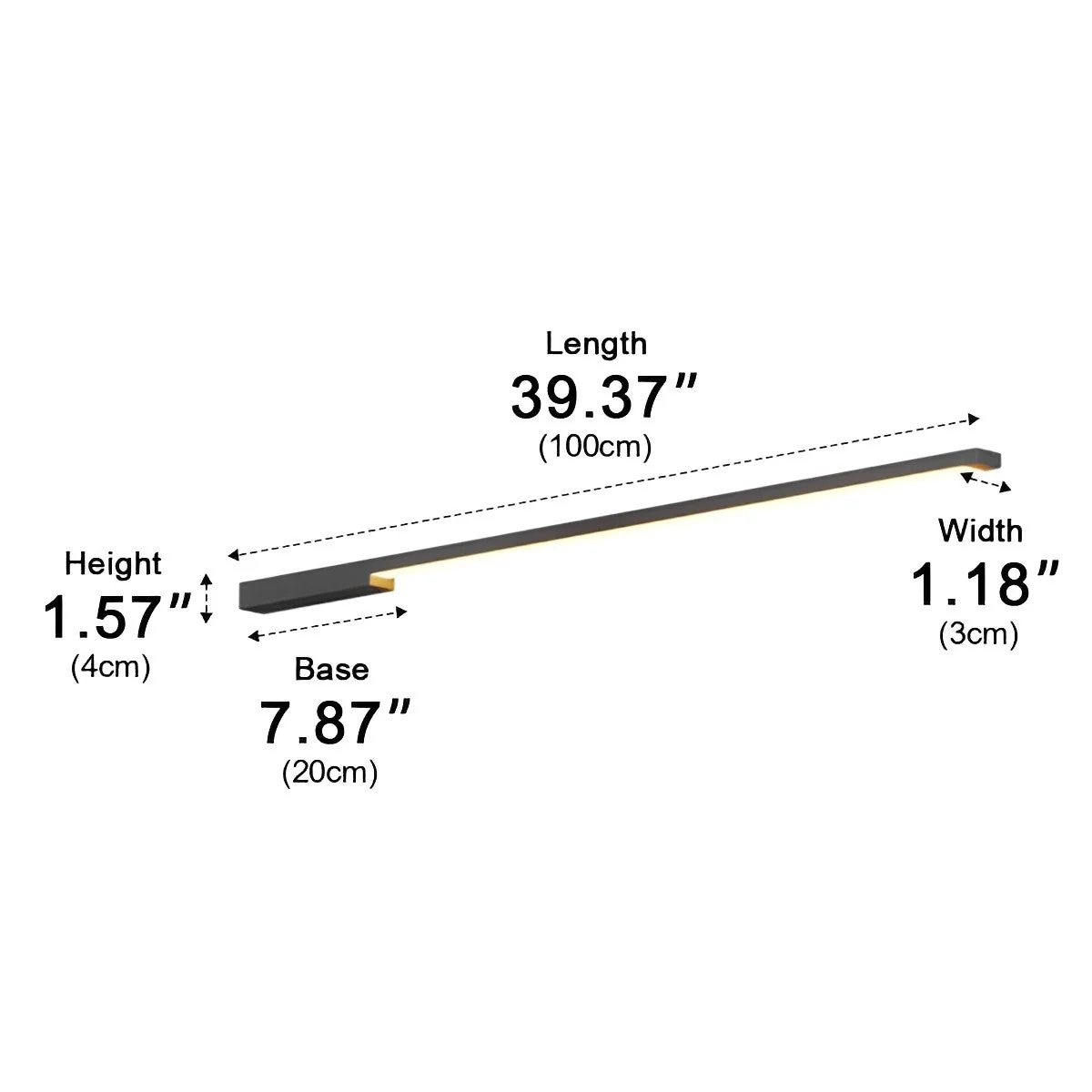 Waterproof Outdoor Long Light Strip LED Exterior Wall Lights - Image 8