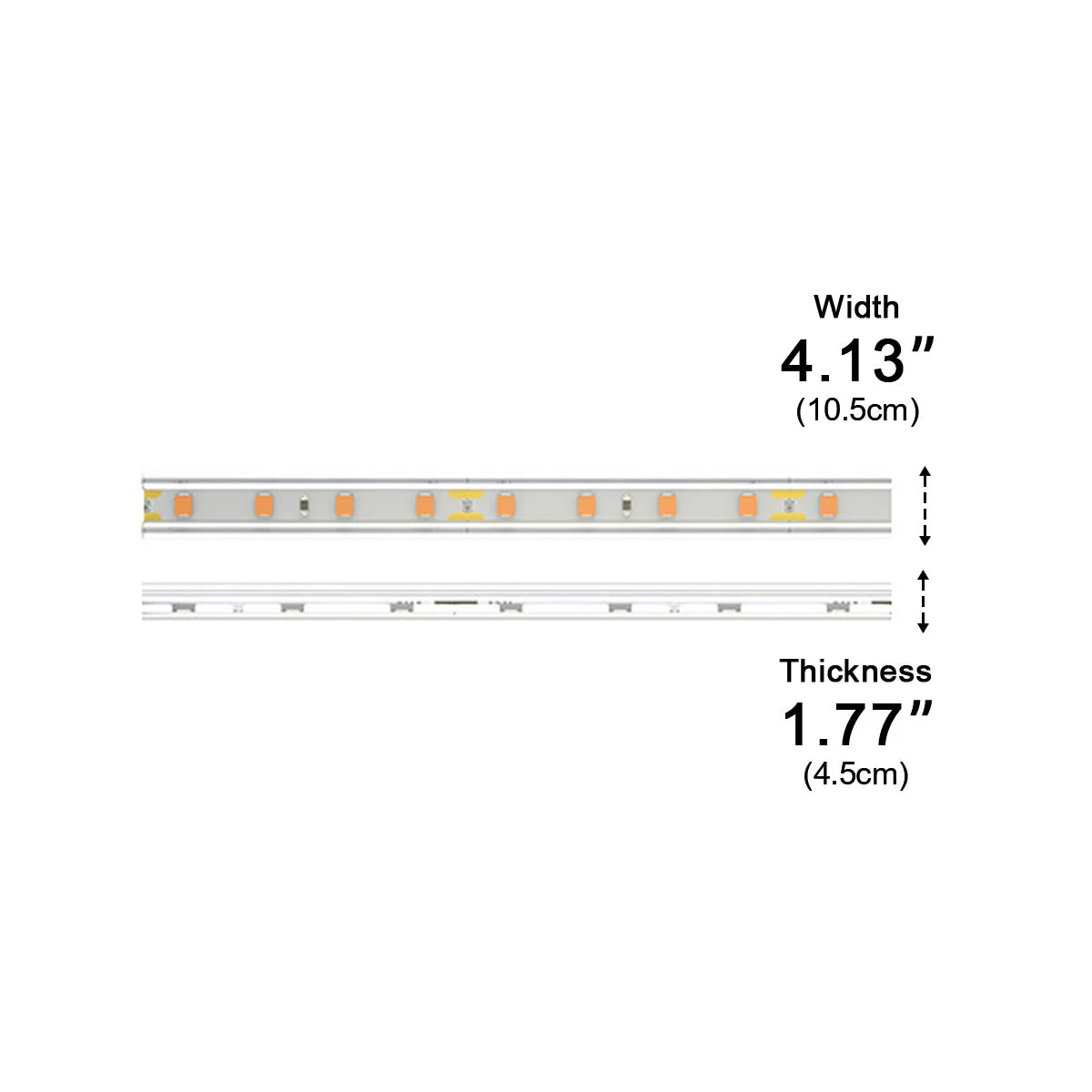 Solar Waterproof Outdoor Recessed LED Linear Light DIY - Image 11