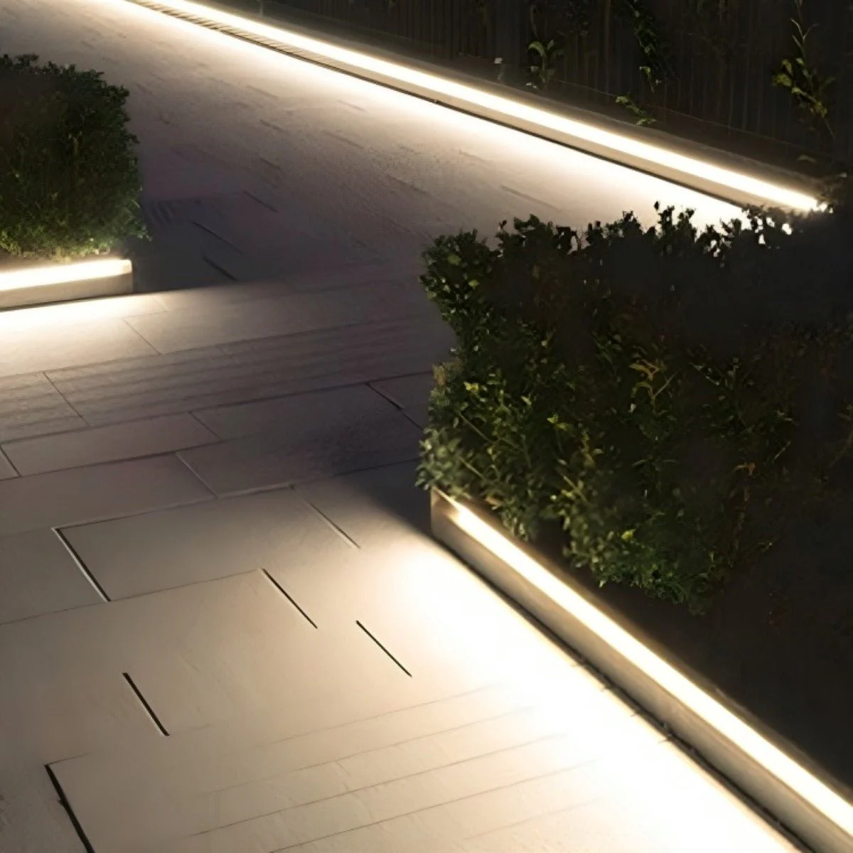 Solar Waterproof Outdoor Recessed LED Linear Light DIY - Image 7