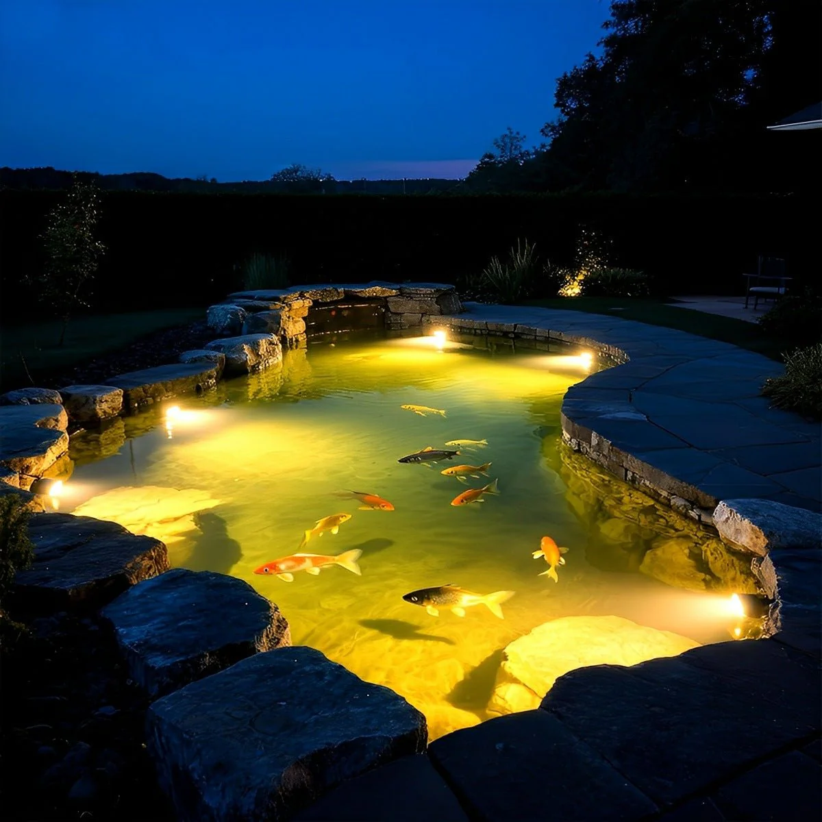 Solar Waterproof Outdoor Submersible Spot Lights Underwater