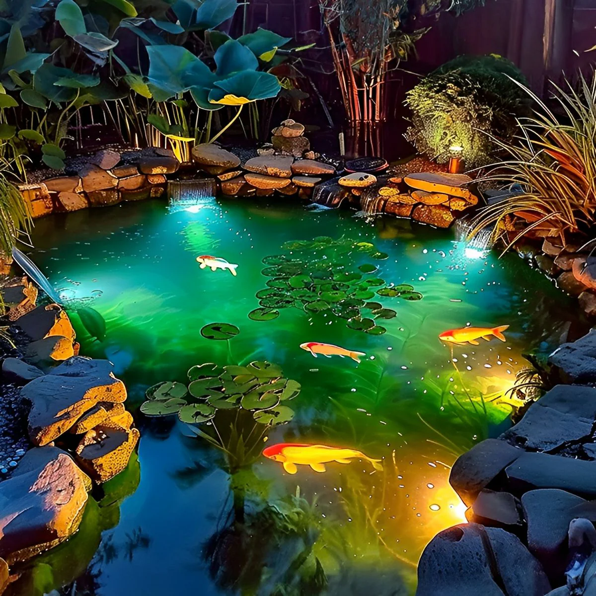 Solar Waterproof Outdoor Submersible Spot Lights Underwater - Image 6