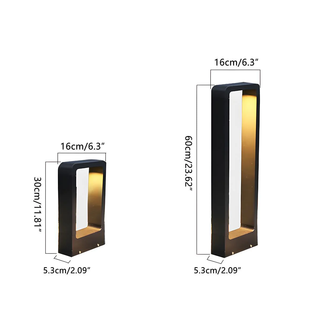 Waterproof Rectangular Frame LED Outdoor Landscape Lighting - Image 10
