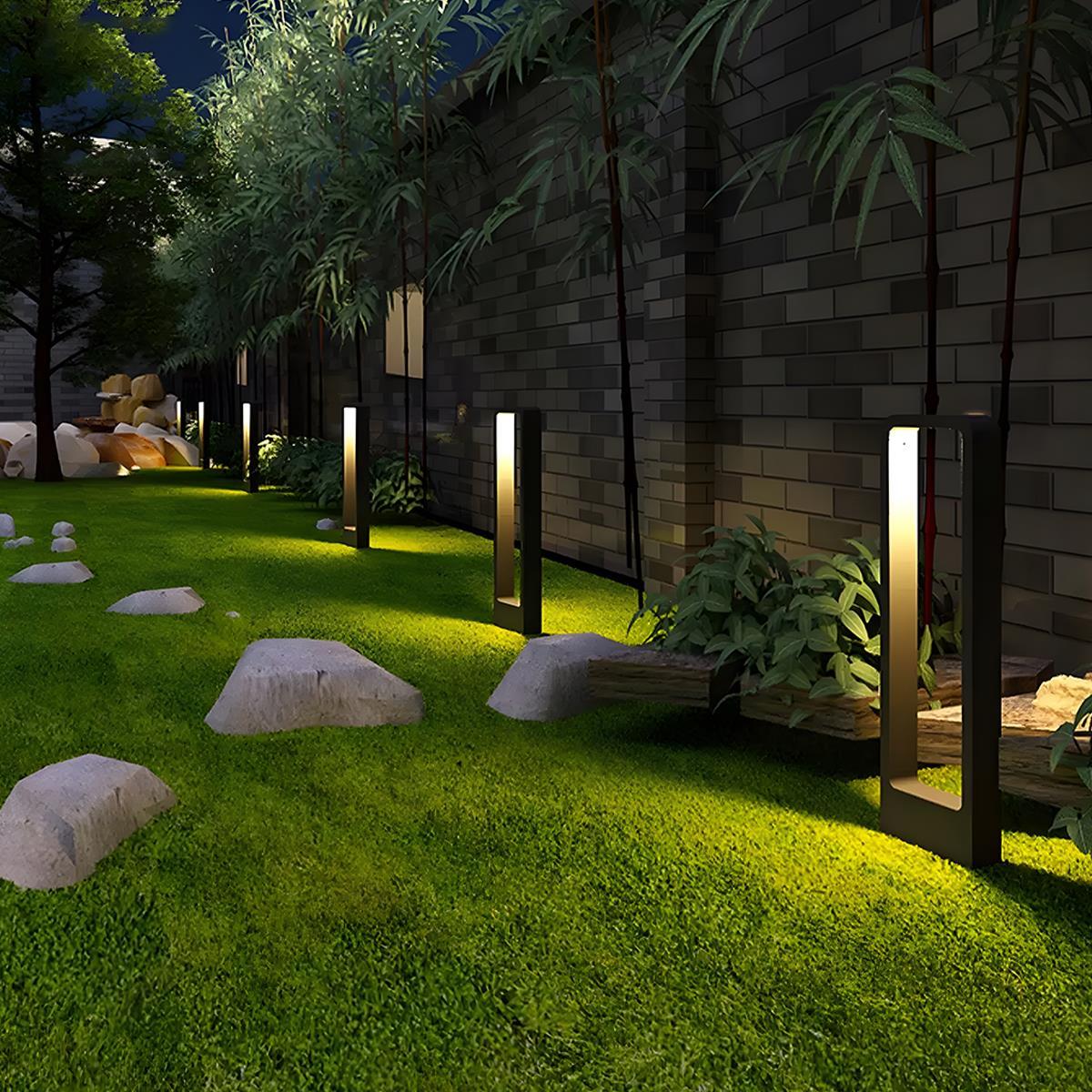 Waterproof Rectangular Frame LED Outdoor Landscape Lighting - Image 2