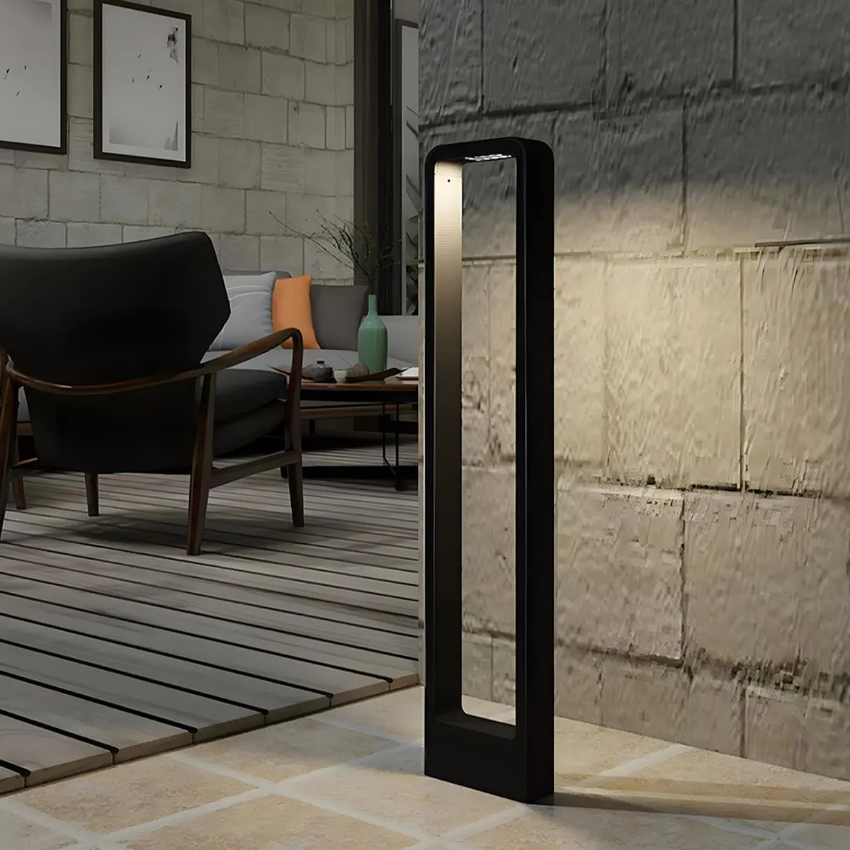 Waterproof Rectangular Frame LED Outdoor Landscape Lighting - Image 3