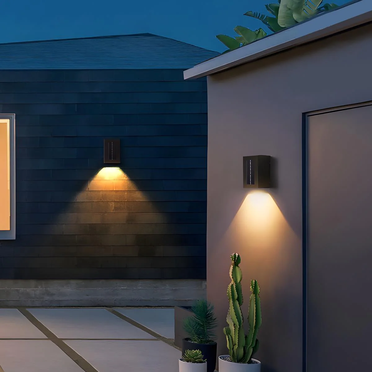 Modern Waterproof Up and Down LED Outdoor Wall Sconces - Image 2