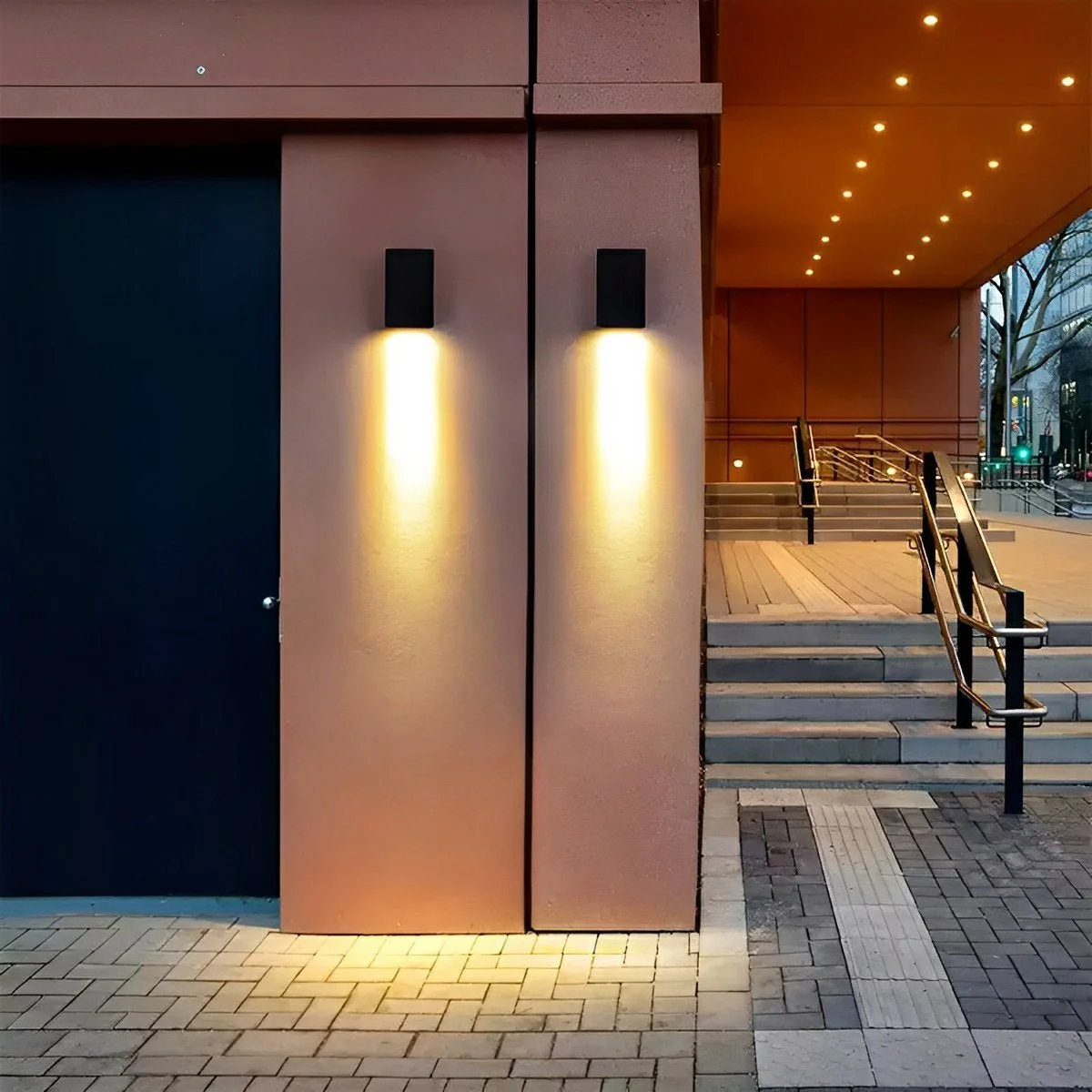 Modern Waterproof Up and Down LED Outdoor Wall Sconces - Image 6