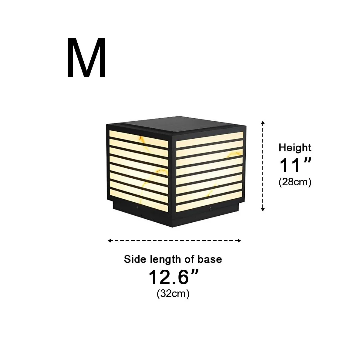 Square Waterproof LED Modern Outdoor Deck Post Lights - Image 11