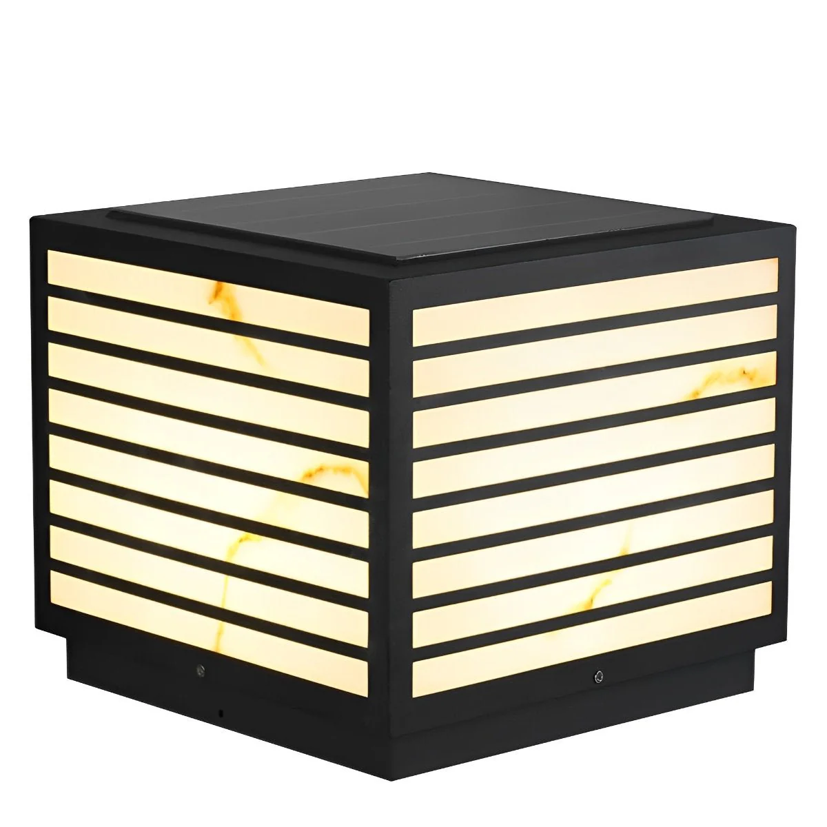 Square Waterproof LED Modern Outdoor Deck Post Lights - Image 7