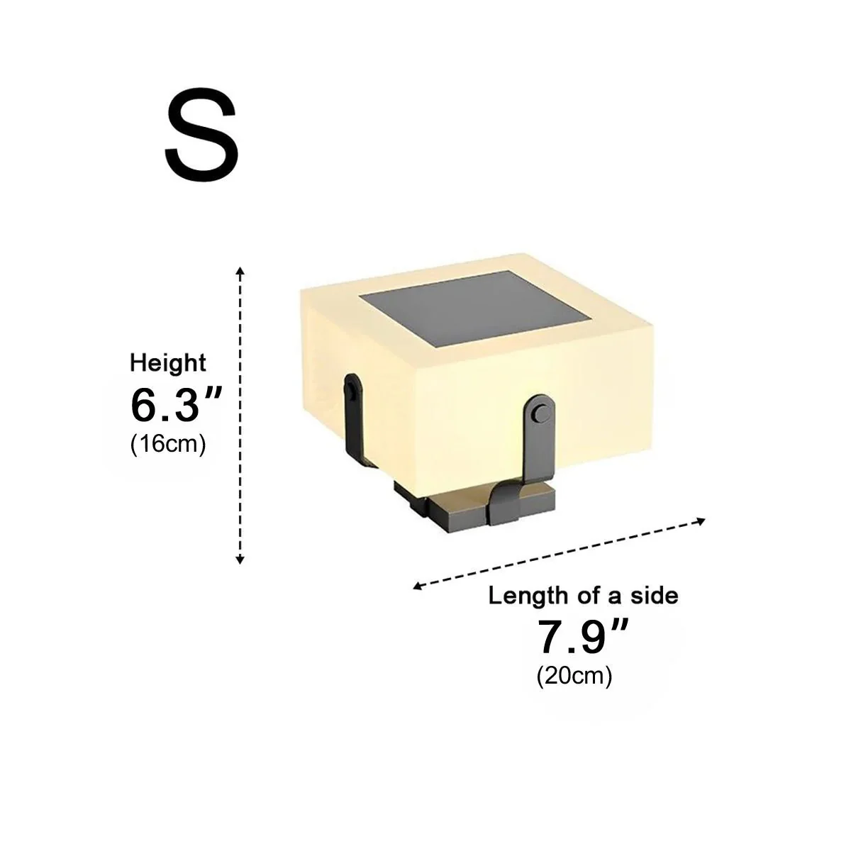 Square IP65 Waterproof LED Creative Modern Fence Post Lights - Image 13
