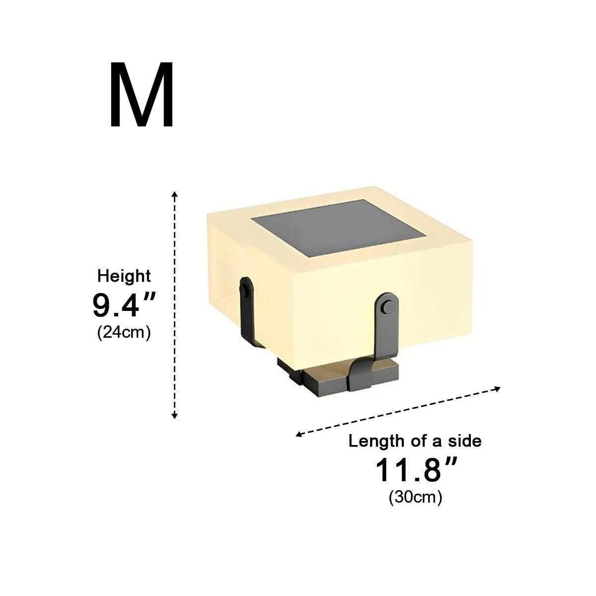 Square IP65 Waterproof LED Creative Modern Fence Post Lights - Image 14