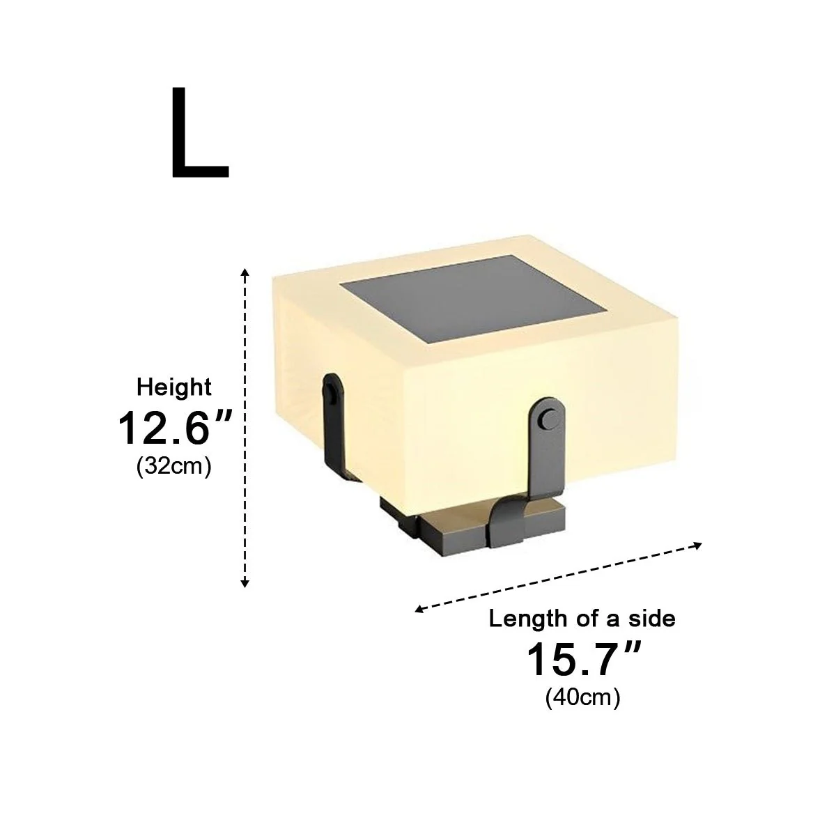 Square IP65 Waterproof LED Creative Modern Fence Post Lights - Image 15