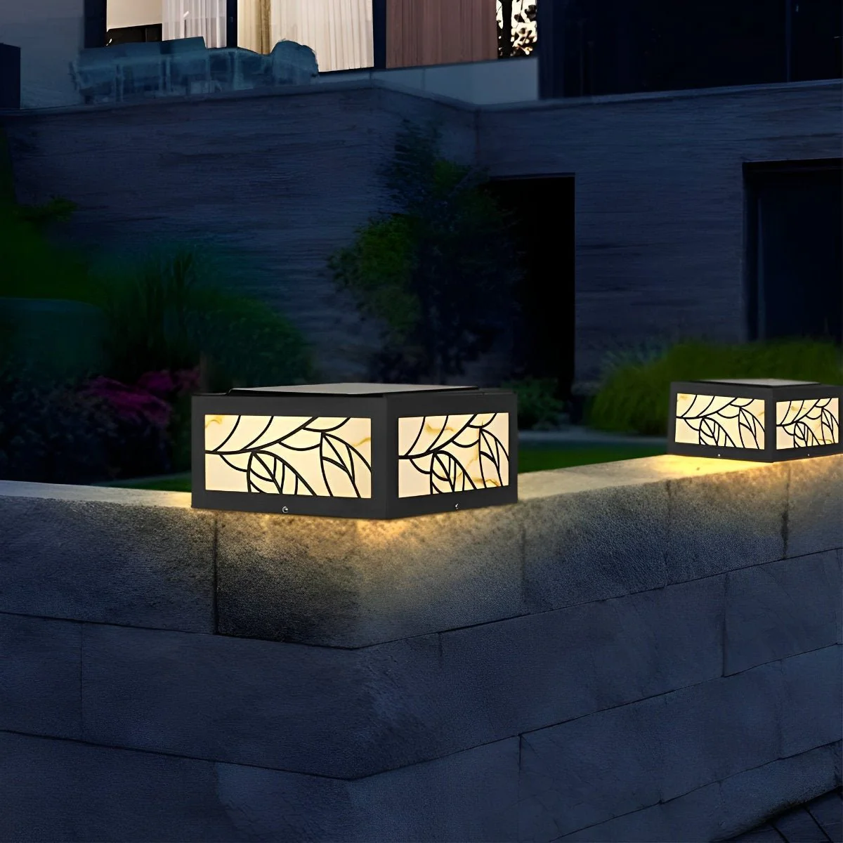 Waterproof Modern Square LED Outdoor Deck Post Lights Pillar Light - Image 4