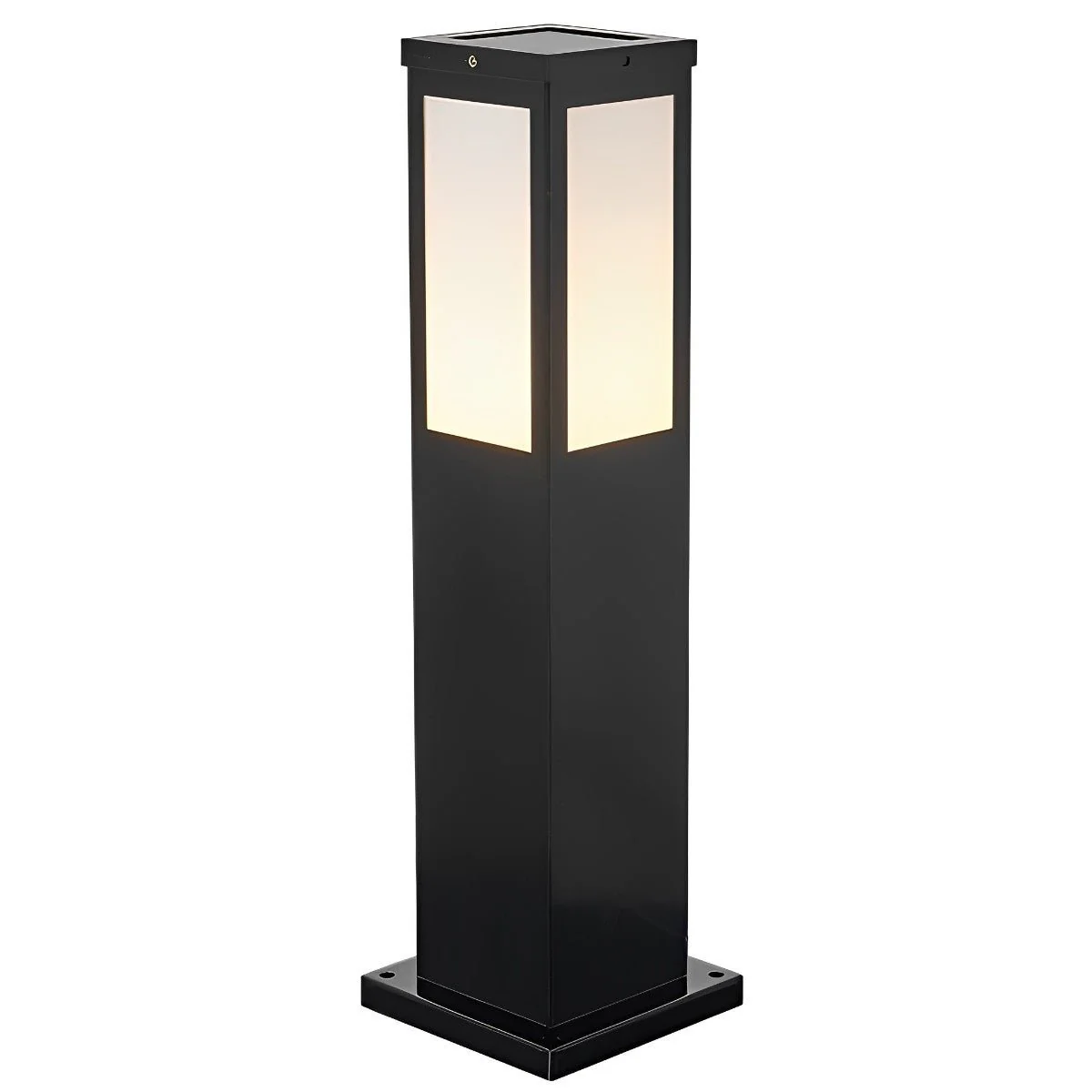 Square Waterproof LED Modern Solar Outdoor Path Lights Post Lights Walkway Lamps - Image 8