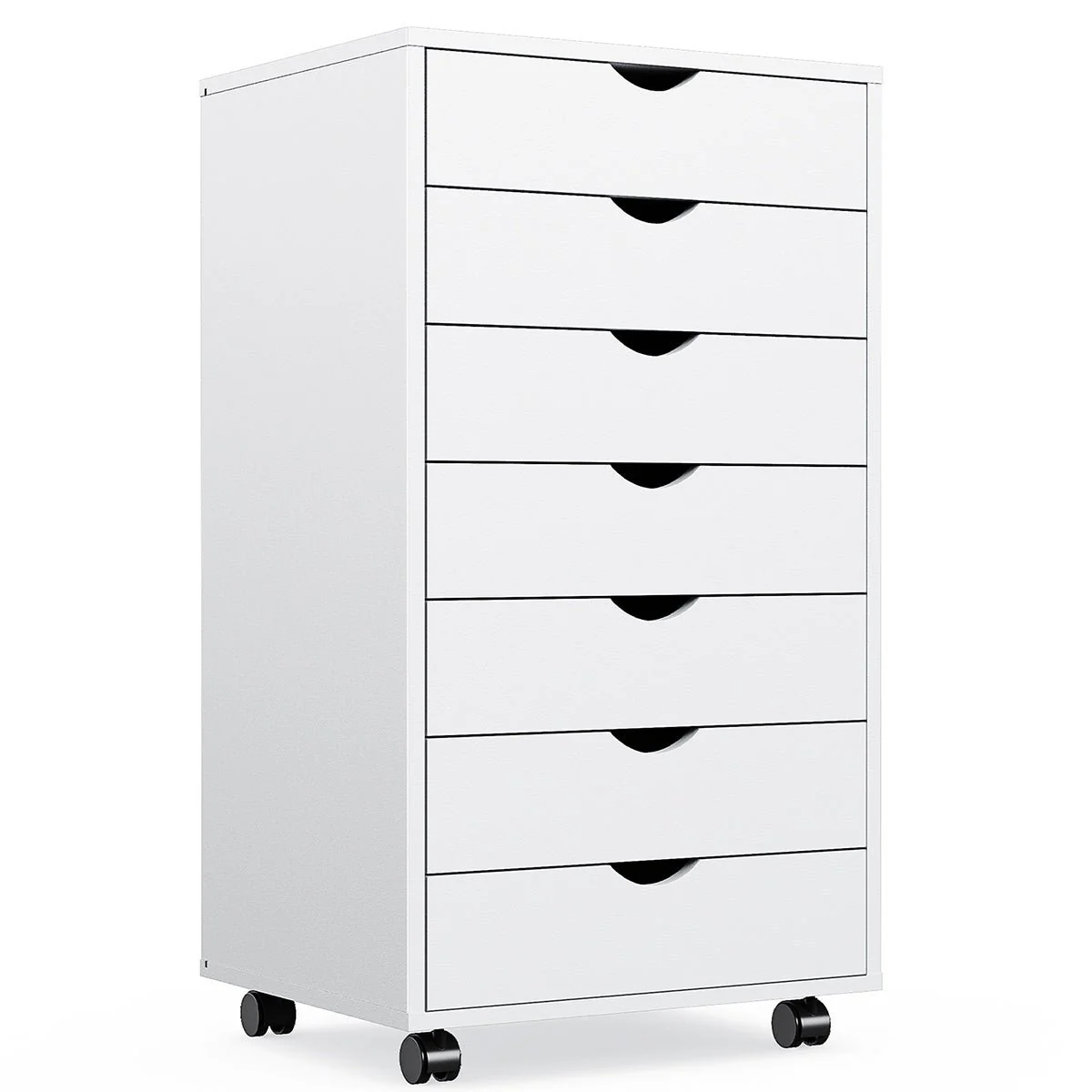 Large Capacity Mobile Storage Cabinet Organizer with Wheels - Image 14
