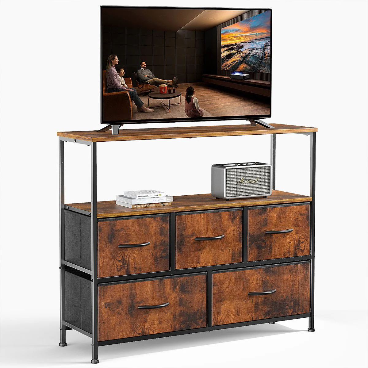 Large Capacity 5-10 Drawer Fabric Storage Cabinet Organizer - Image 19