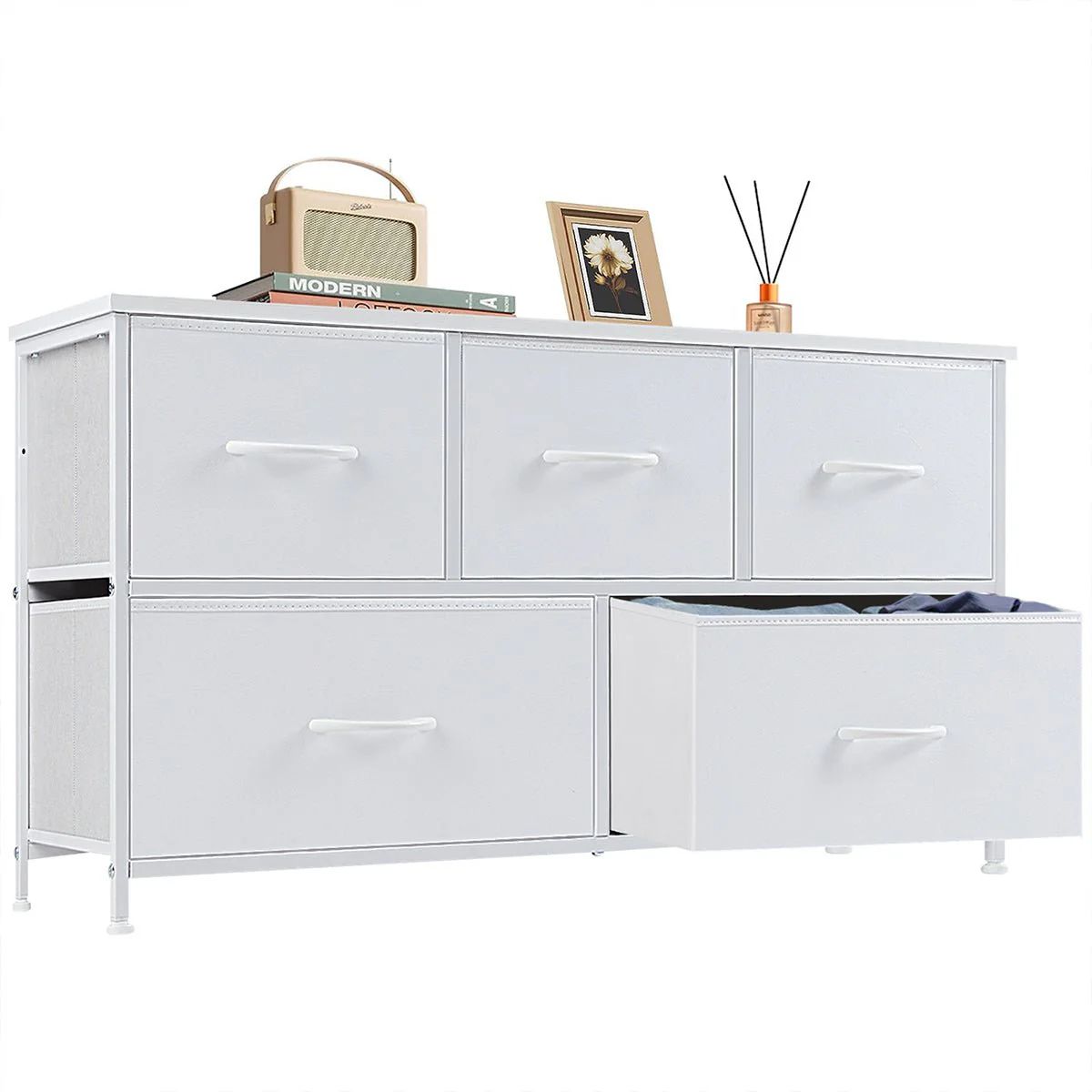 Large Capacity 5-10 Drawer Fabric Storage Cabinet Organizer - Image 29