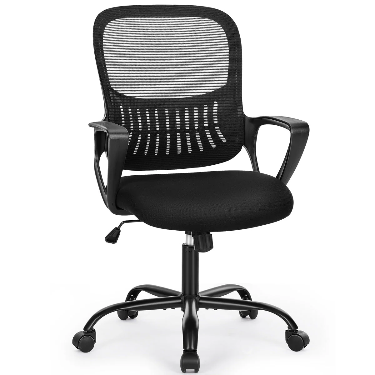 Tall 360 ° Rotatable Modern Ergonomic Office Chair with Armrest - Image 13