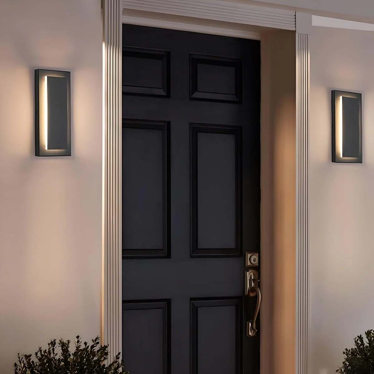 Thick Waterproof Modern LED Long Strip Outdoor Wall Porch Lights - Image 3