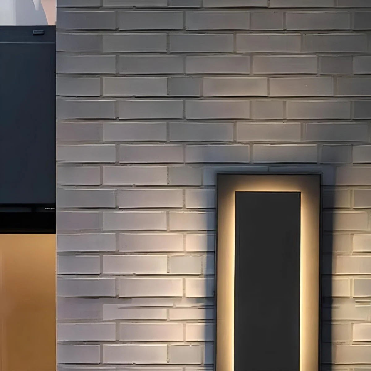 Thick Waterproof Modern LED Long Strip Outdoor Wall Porch Lights - Image 4