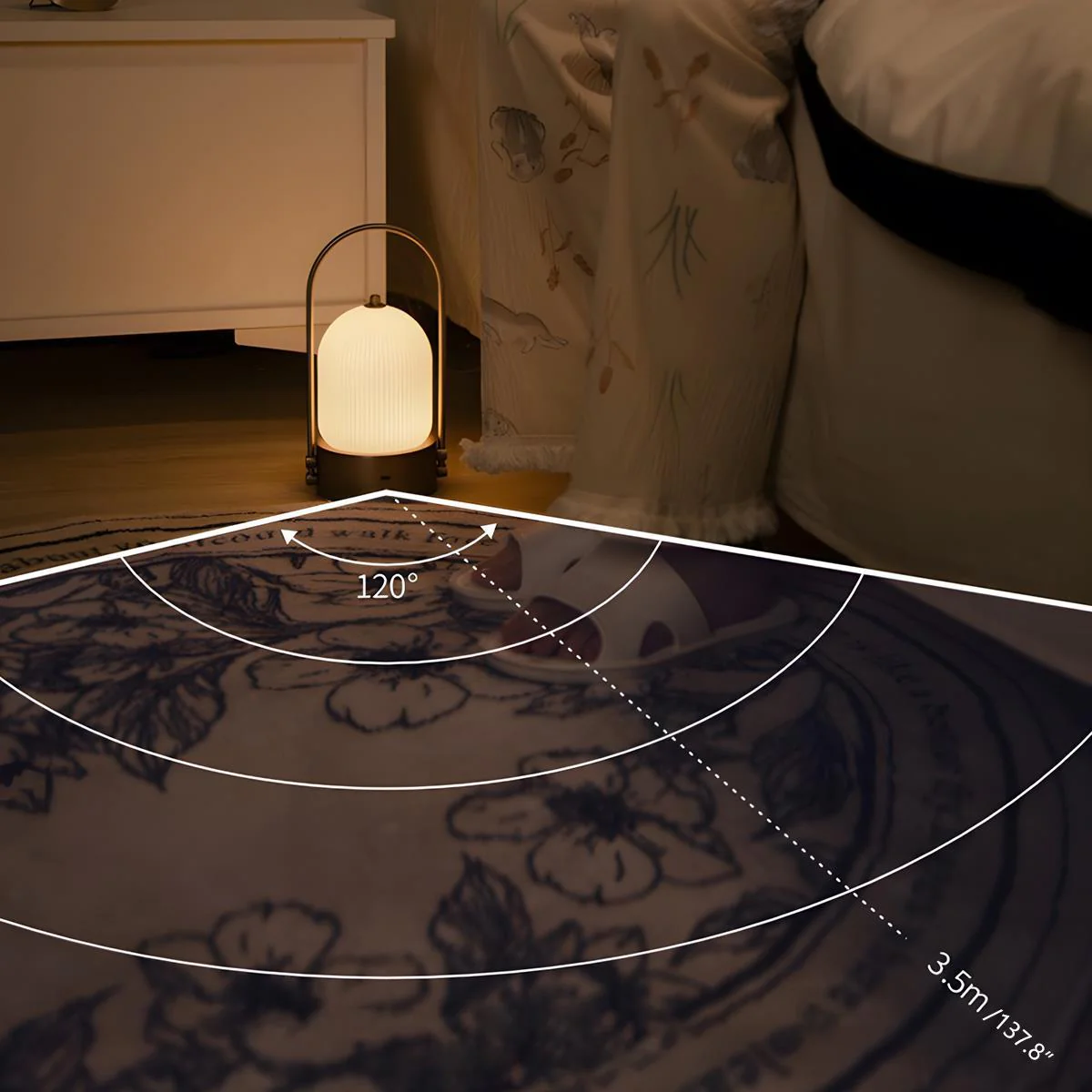 Touch Sensitive LED Dimmable Table Lamp Rechargeable - Image 9
