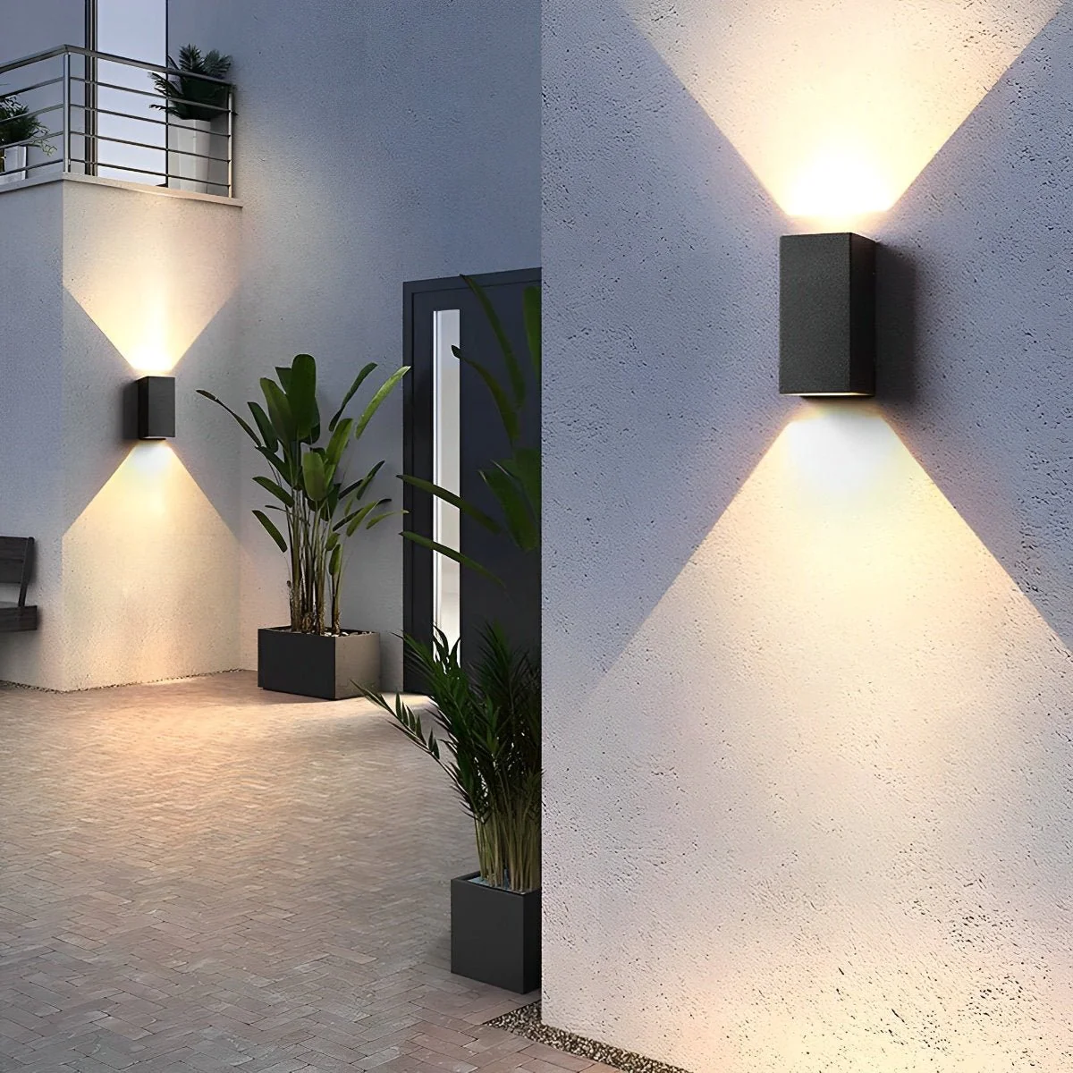 Two Light Effect Optional Waterproof LED Wall Light Sector - Image 4