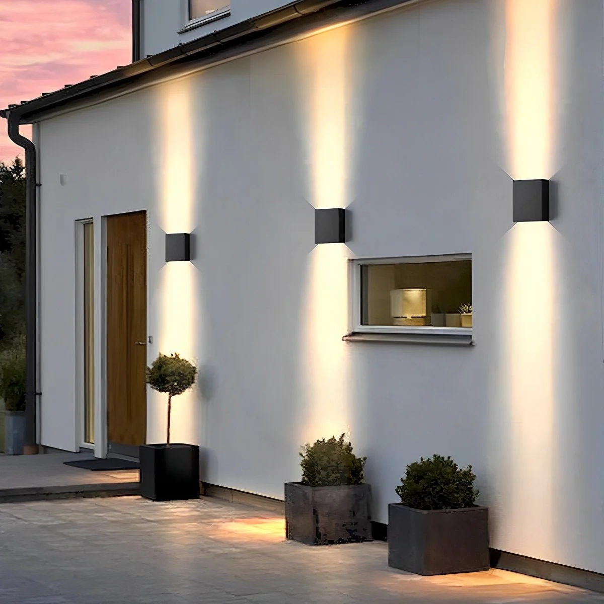 Rectangular Waterproof Up Down Aluminium Adjustable Led  Wall Washer Lights - Image 5
