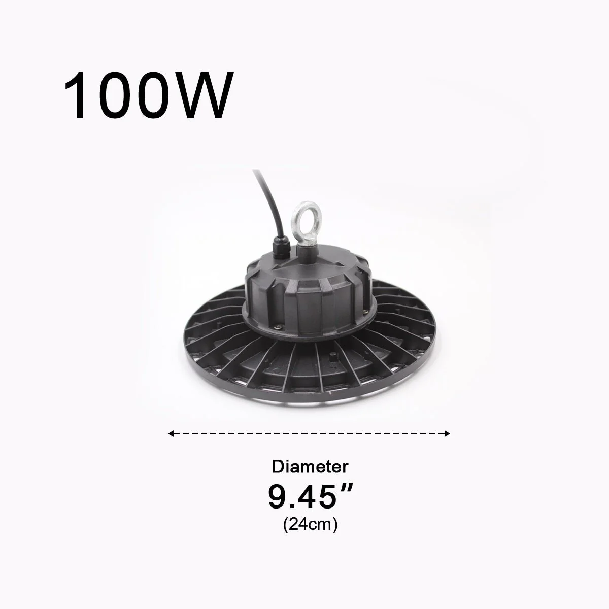 UFO Dish Greenhouse Garage Outdoor Waterproof LED Floodlight Barn Light - Image 9