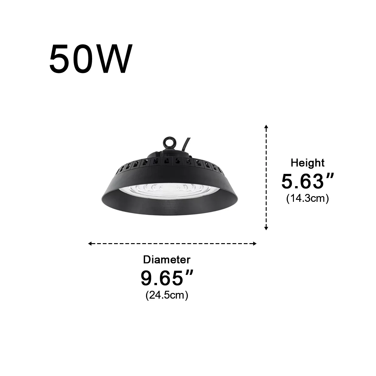 UFO Dish Outdoor Waterproof Super Bright High Power LED Floodlight Barn Light - Image 6