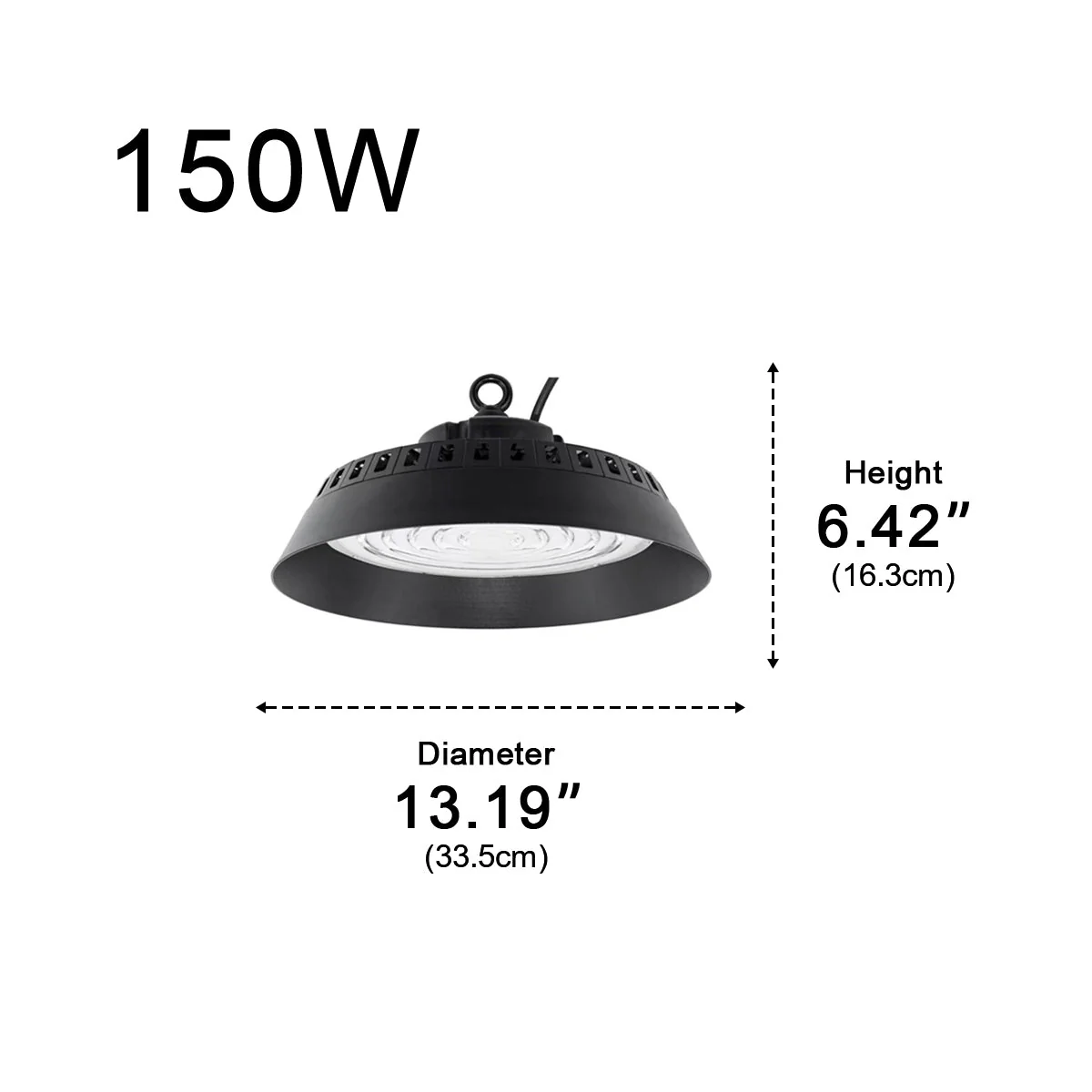 UFO Dish Outdoor Waterproof Super Bright High Power LED Floodlight Barn Light - Image 8