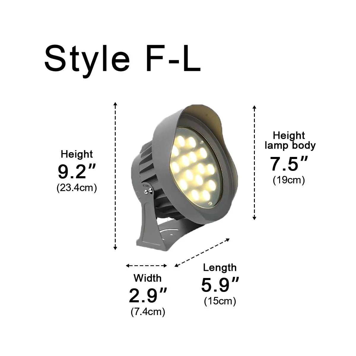Waterproof Unique Outdoor Spotlight Lighting Tree Light Wall Light - Image 38