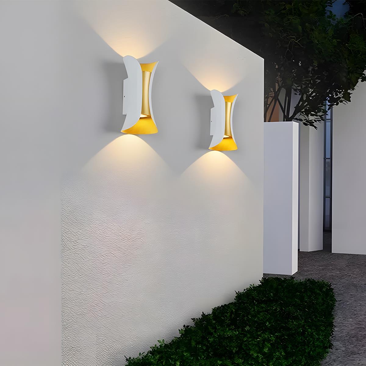 Waterproof Up and Down Lights LED Modern Outdoor Wall Sconce - Image 3
