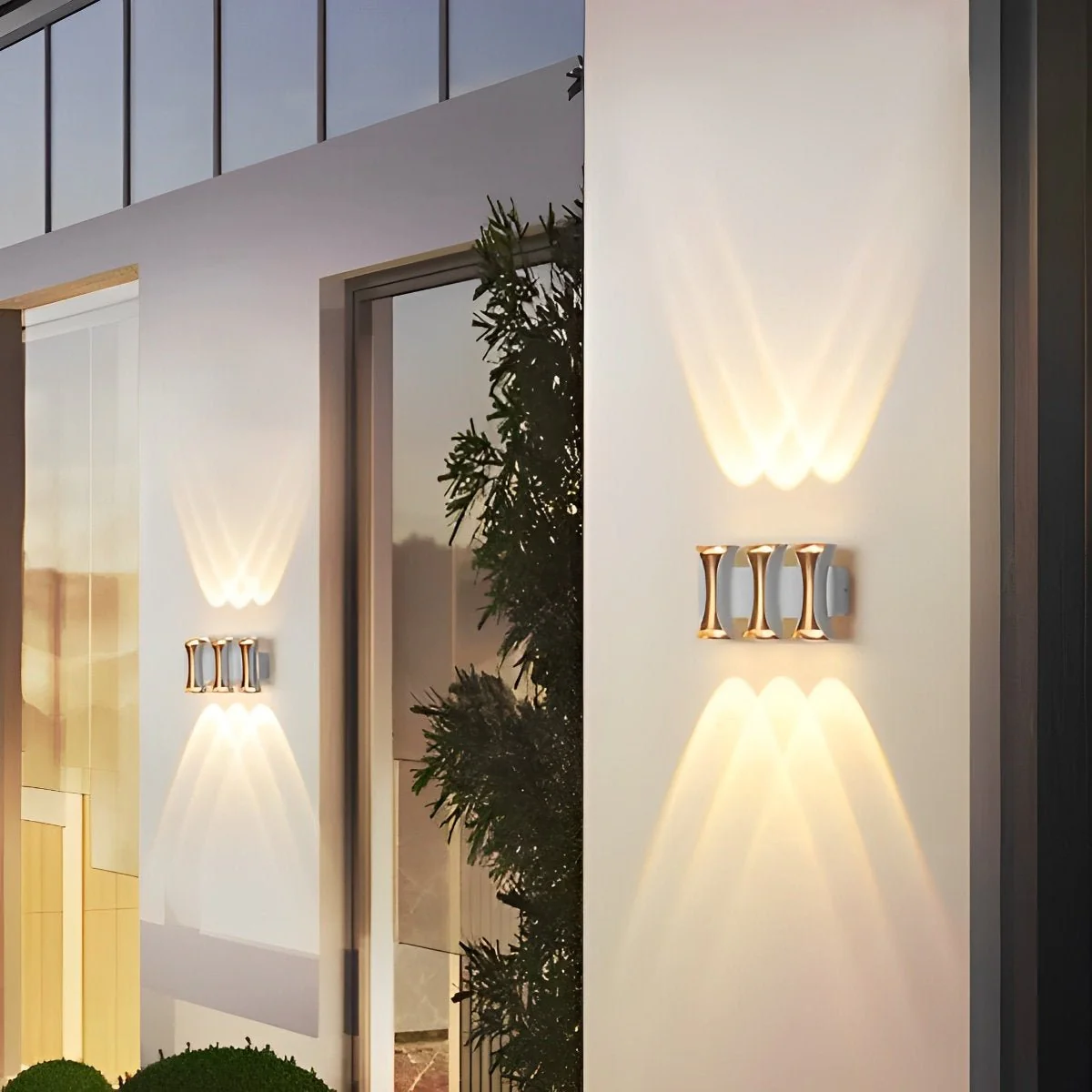 Waterproof Up and Down Lights LED Modern Outdoor Wall Sconce - Image 5