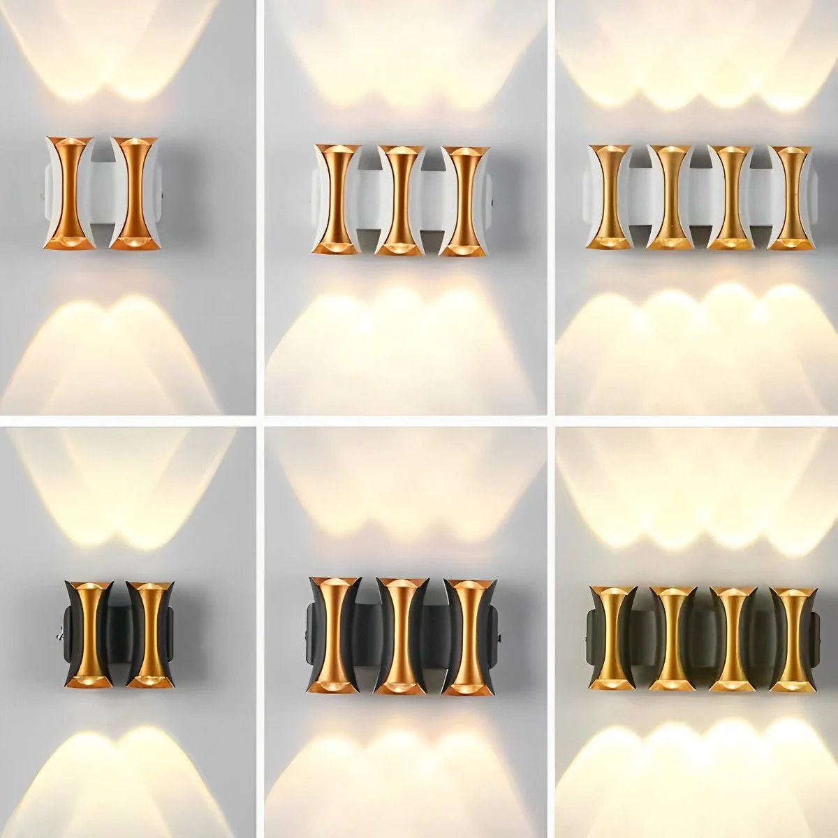 Waterproof Up and Down Lights LED Modern Outdoor Wall Sconce - Image 8