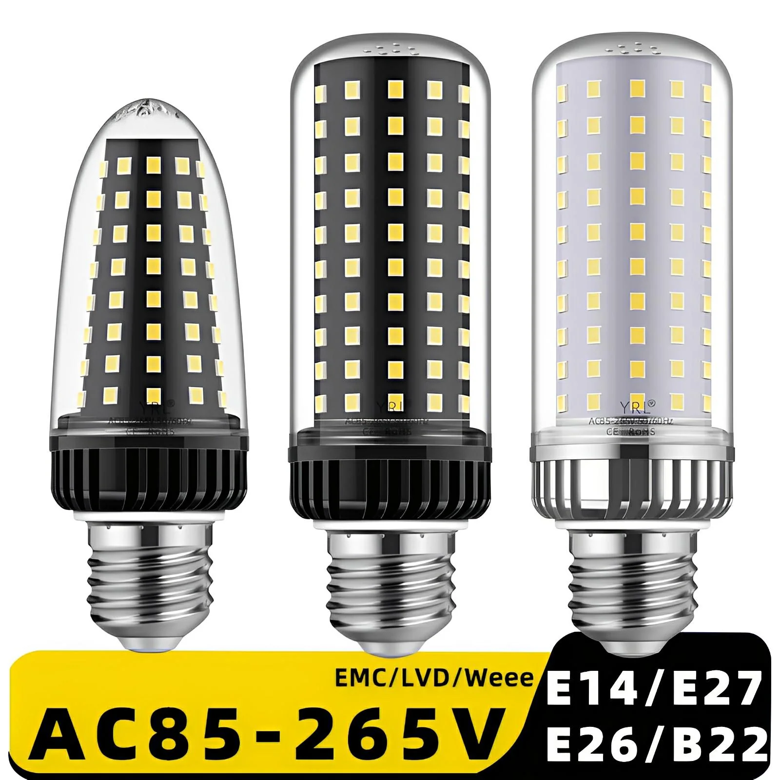 Vintage 20W Aluminum Full Spectrum LED Light Bulb Energy Efficient - Image 3