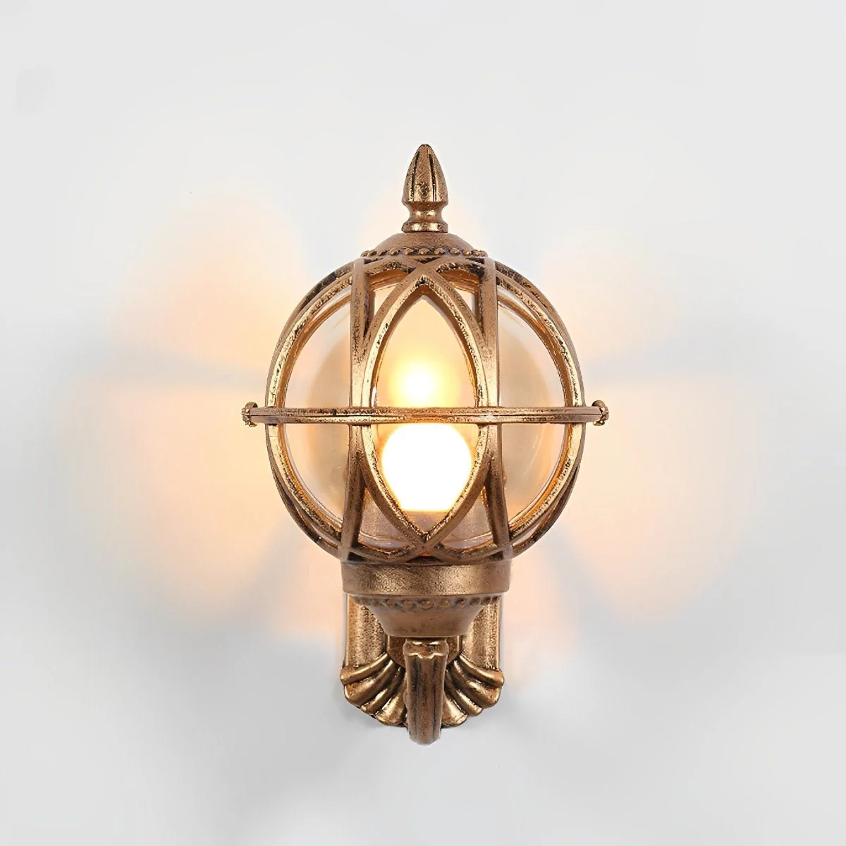 Waterproof Vintage Bird's Nest Outdoor Wall Lights Lantern - Image 11