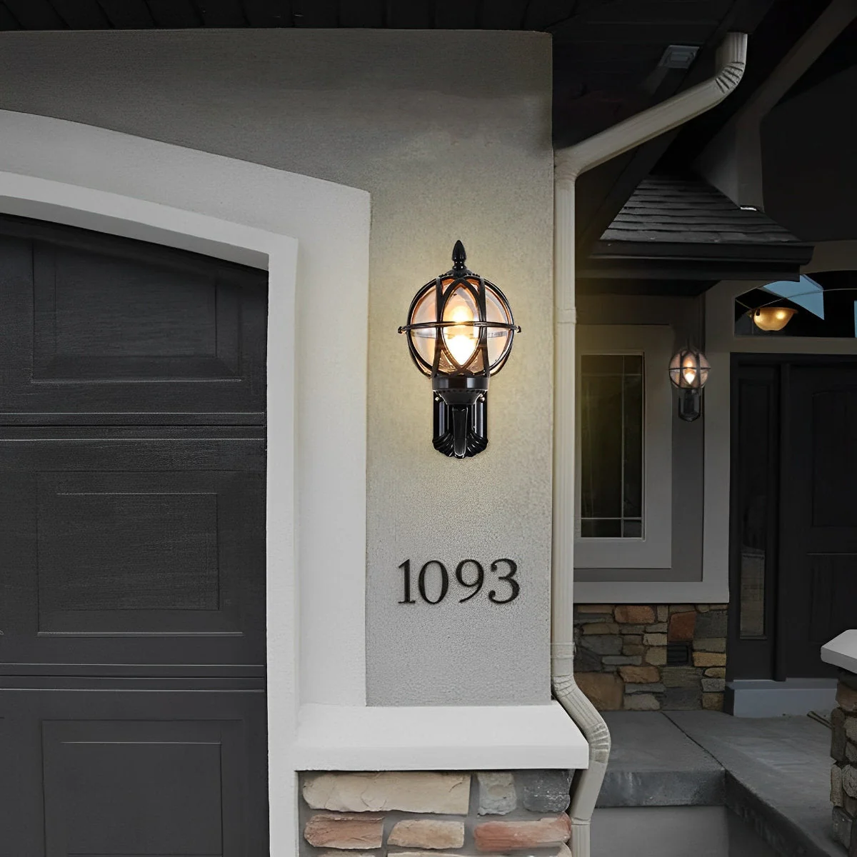 Waterproof Vintage Bird's Nest Outdoor Wall Lights Lantern - Image 4