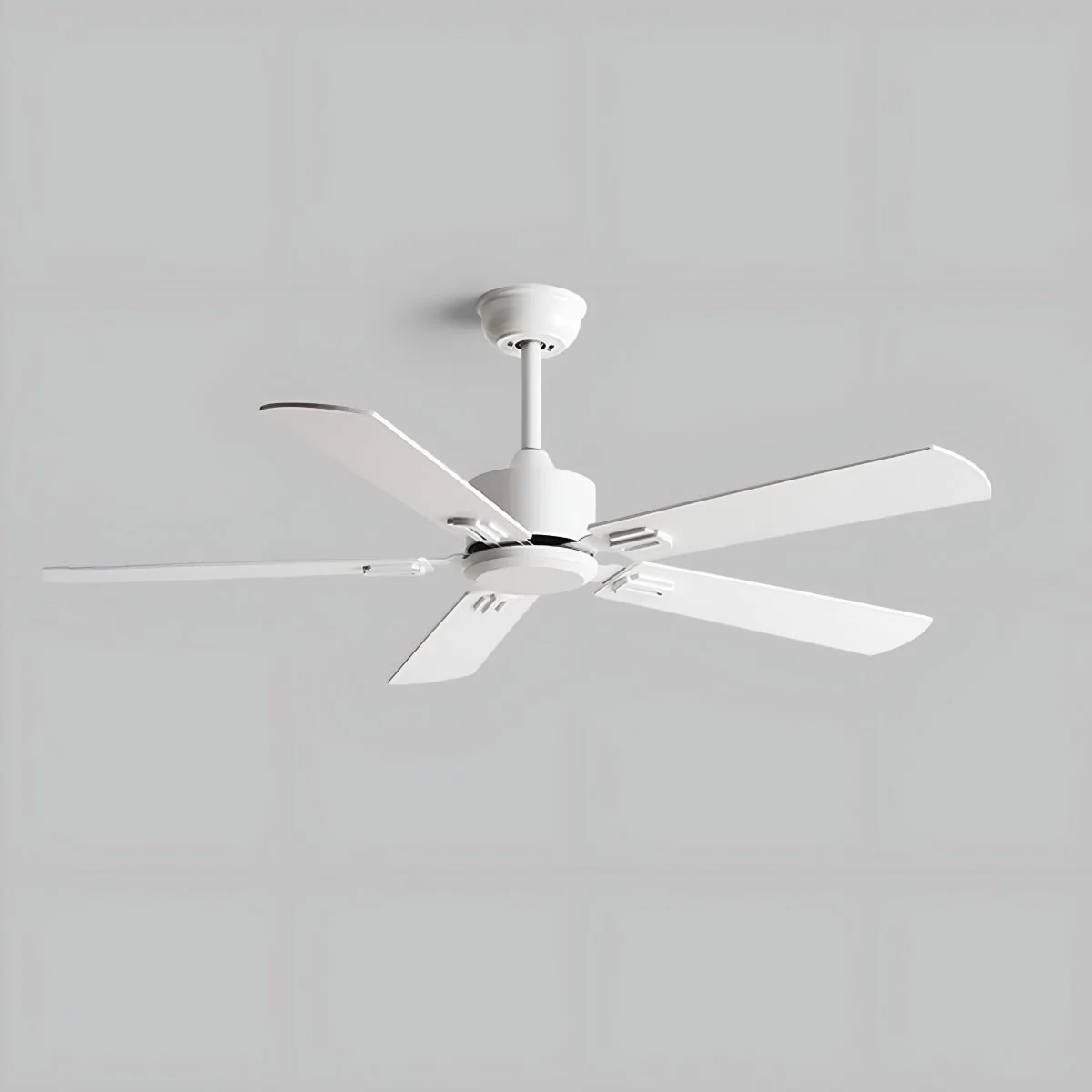Vintage Wood Grain DC Motor 6-speed Reverse Frequency Ceiling Fan 5 Blades - Image 6