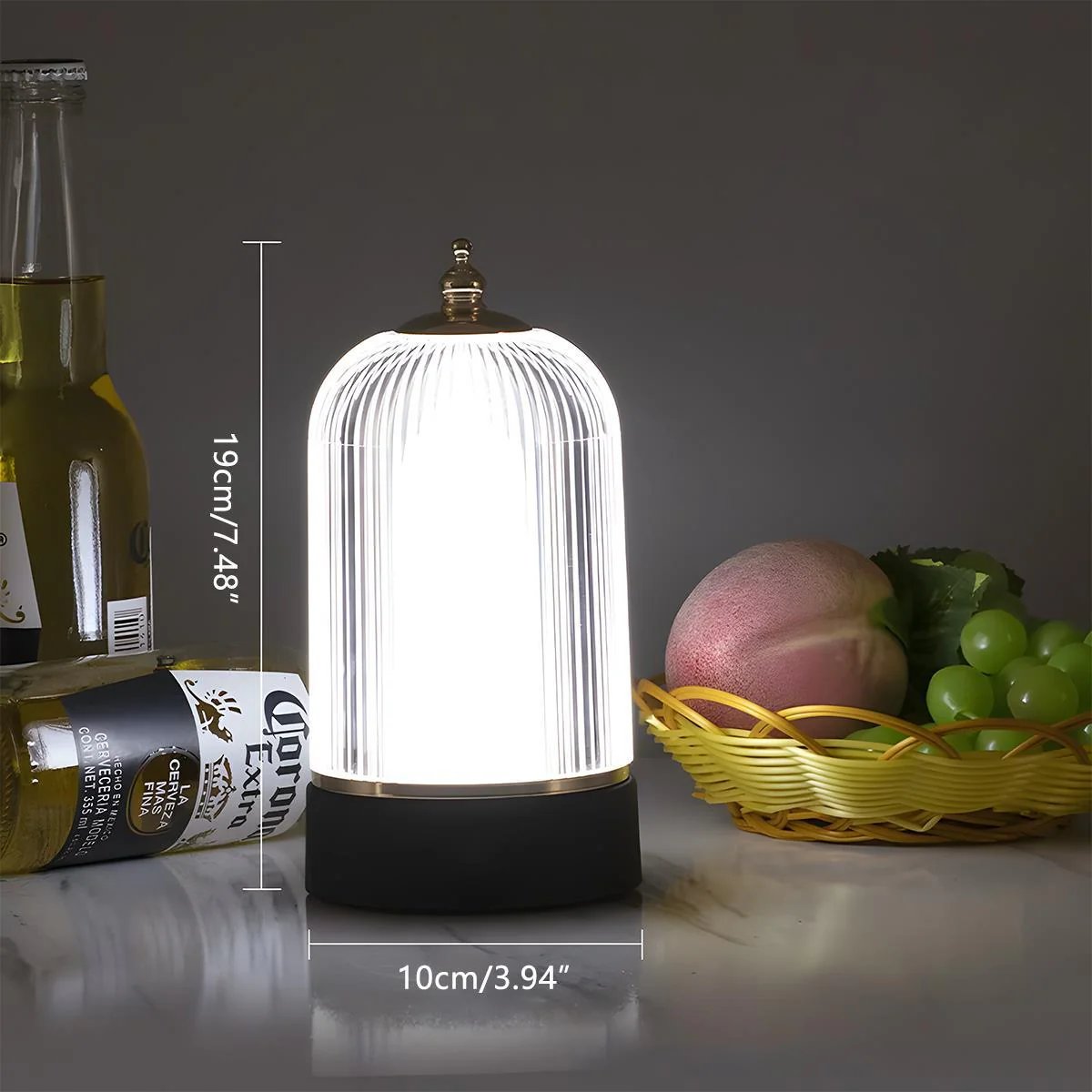 Vintage Dimmable Atmosphere Table Lamp Rechargeable - Image 5