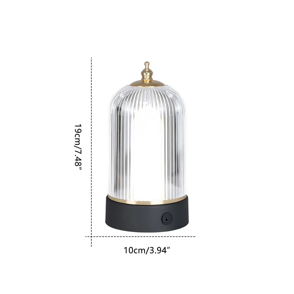 Vintage Dimmable Atmosphere Table Lamp Rechargeable - Image 8